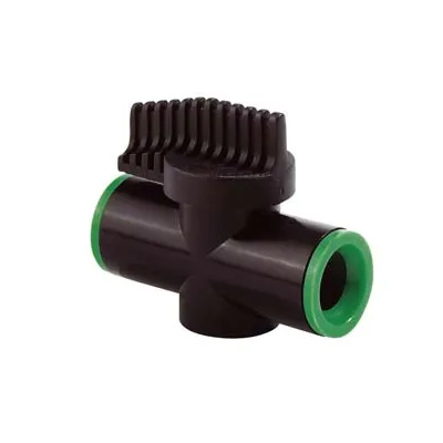 RUBINETTO IN LINEA PER MICROIRRIGAZIONE PER TUBO DA 1/2"