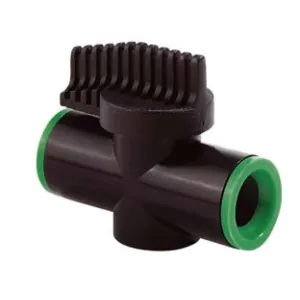 RUBINETTO IN LINEA PER MICROIRRIGAZIONE PER TUBO DA 1/2"