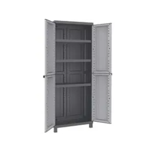 ARMADIO TUTTOPIANI ALTO SERIE TWIST BLACK 2680