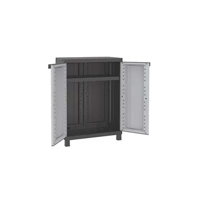 ARMADIO TUTTOPIANI BASSO SERIE TWIST BLACK  680
