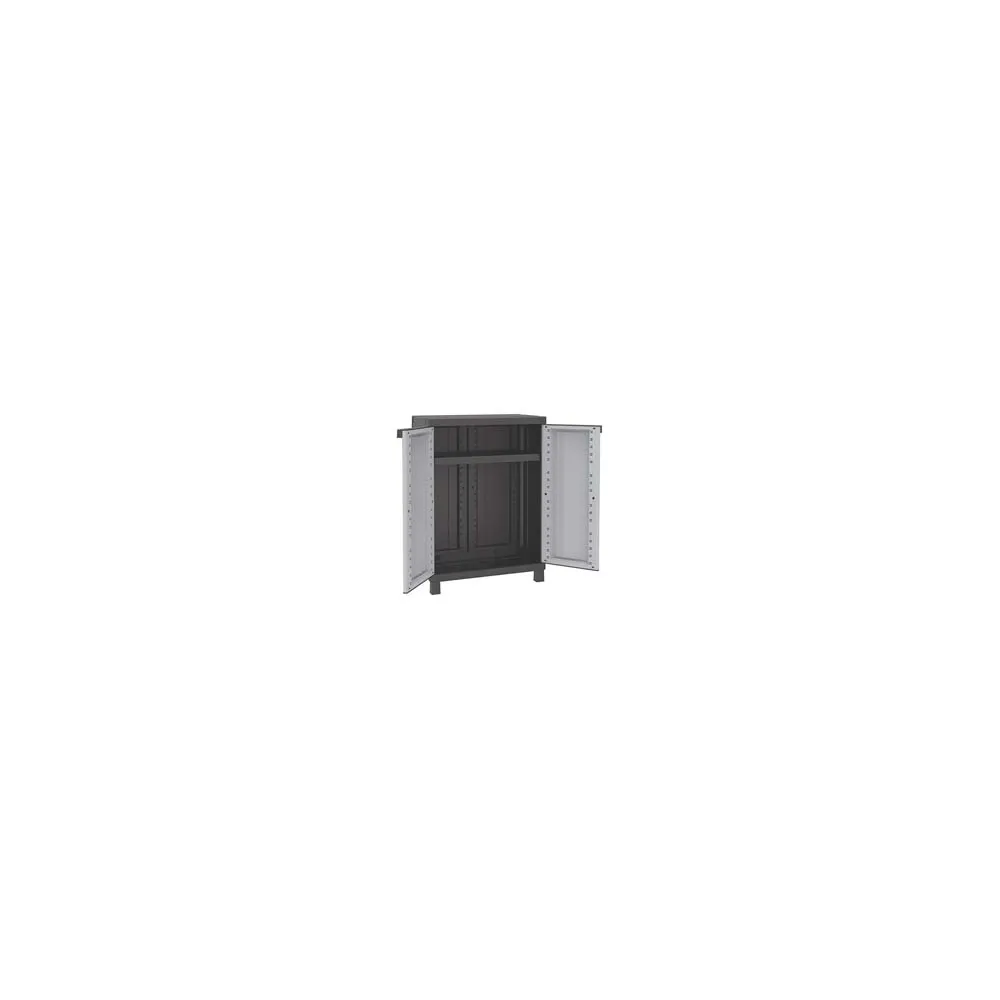 ARMADIO TUTTOPIANI BASSO SERIE TWIST BLACK  680