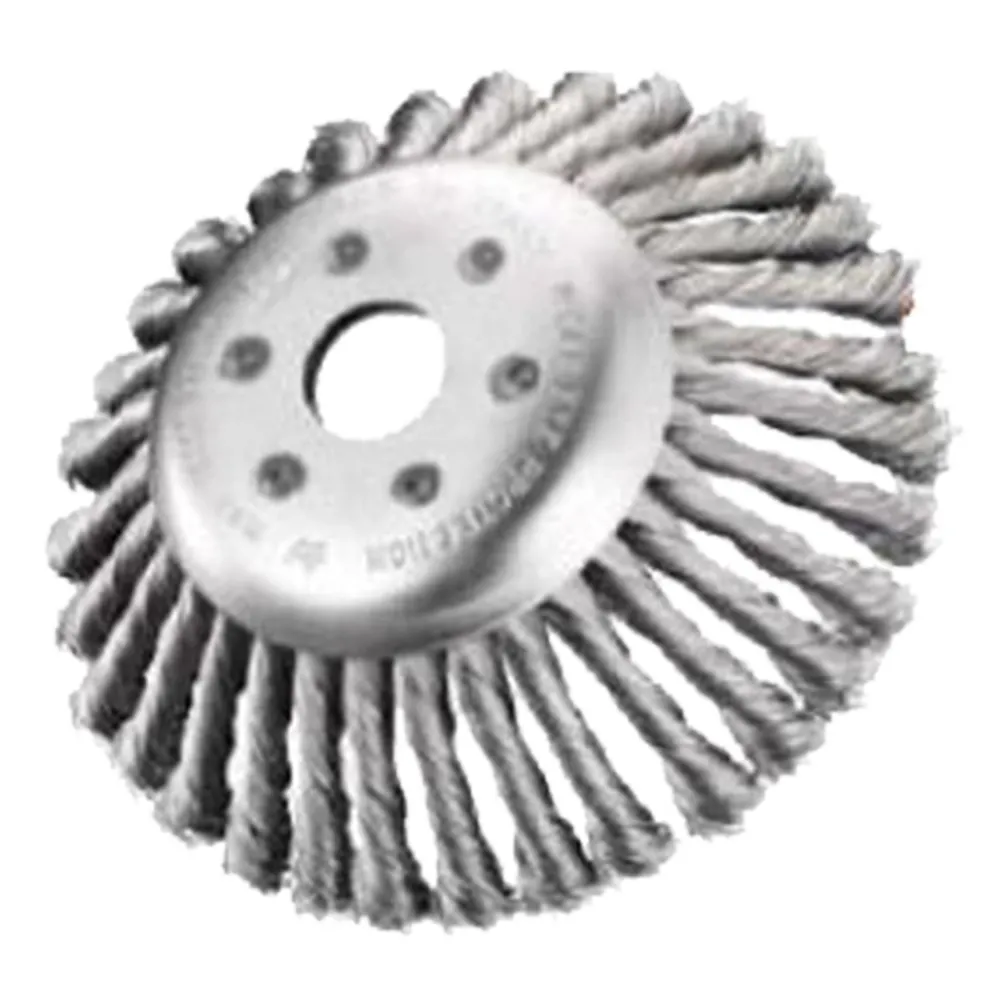 SPAZZOLA CONICA PER DECESPUGLIATORE ø mm 200 - fili 36 mazzetti SPAZZOLA CONICA PER DECESPUGLIATORE ø mm 200 - fili 36 mazzetti