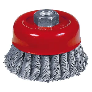SPAZZOLA A TAZZA PER SMERIGLIATRICE filo 0