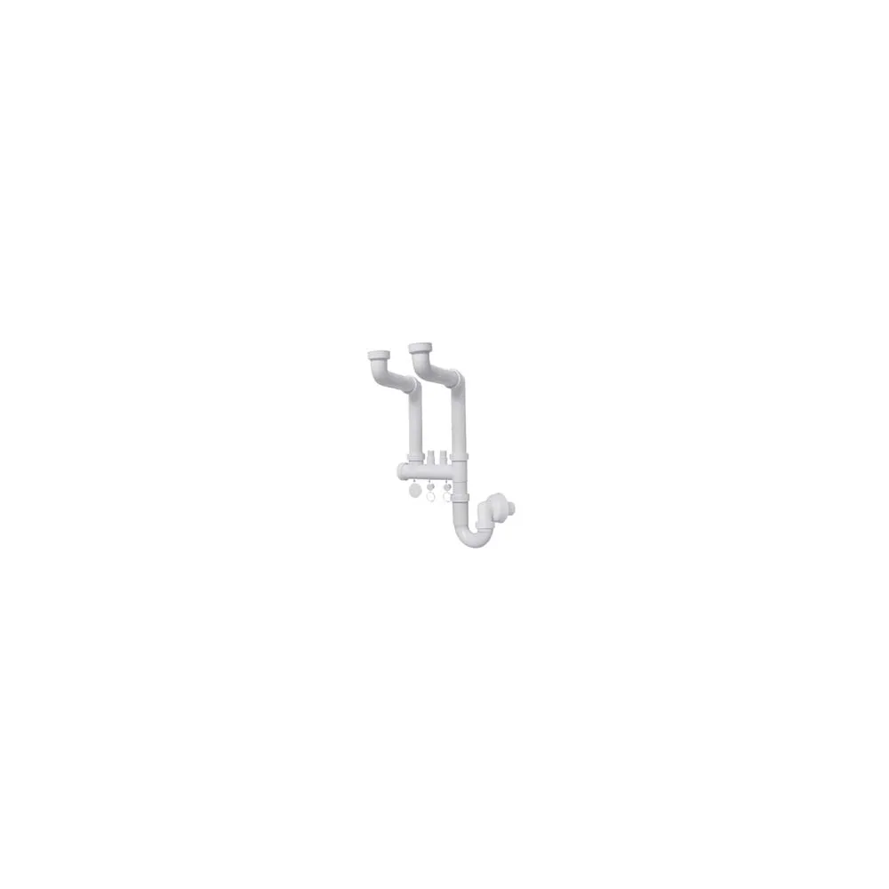 SIFONE MOPLEN LIBERO 2 VIE CON 2 SCARICHI