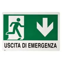CARTELLO "USCITA DI EMERGENZA"