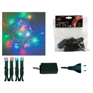 LUCCIOLE A LED MULTICOLOR LUCE FISSA PER INTERNO