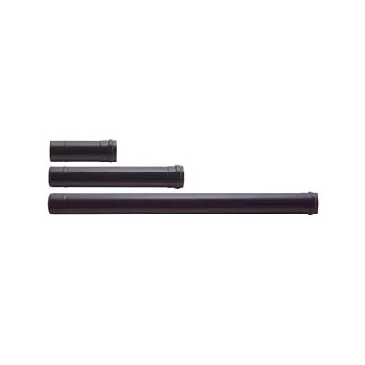 TUBO PER STUFE A PELLET PLUS NERO OPACO PESANTE MM.1