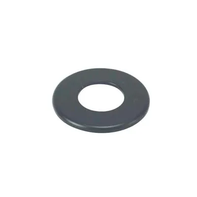 ANELLO PER STUFE A PELLET NERO OPACO PESANTE MM.1