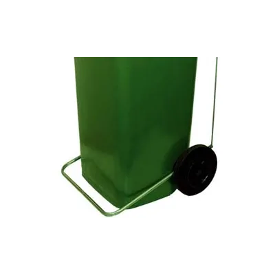 PEDALE PER BIDONE QUADRO LT.120