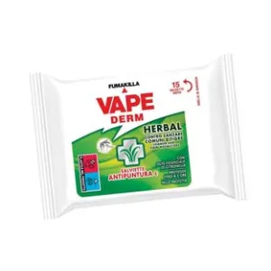 SALVIETTE PROFUMATE ANTIPUNTURA "DERM HERBAL"