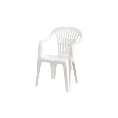 SEDIA POLTRONA DA GIARDINO "LYRA" BIANCA