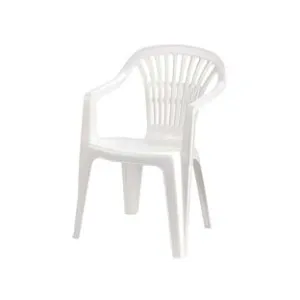 SEDIA POLTRONA DA GIARDINO "LYRA" BIANCA