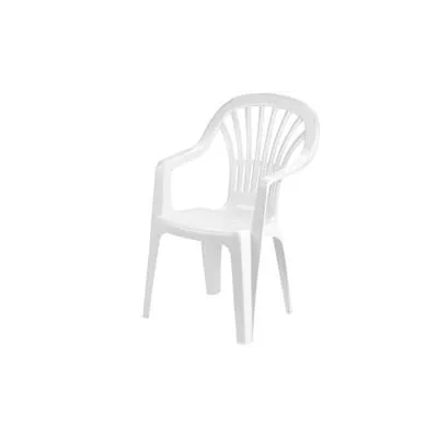 SEDIA POLTRONA DA GIARDINO "ZENA" BIANCA