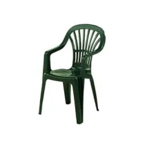 SEDIA POLTRONA DA GIARDINO "ZENA" VERDE