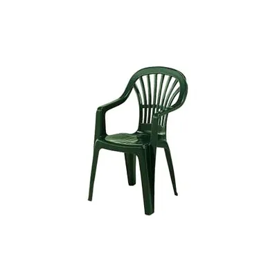 SEDIA POLTRONA DA GIARDINO "ZENA" VERDE