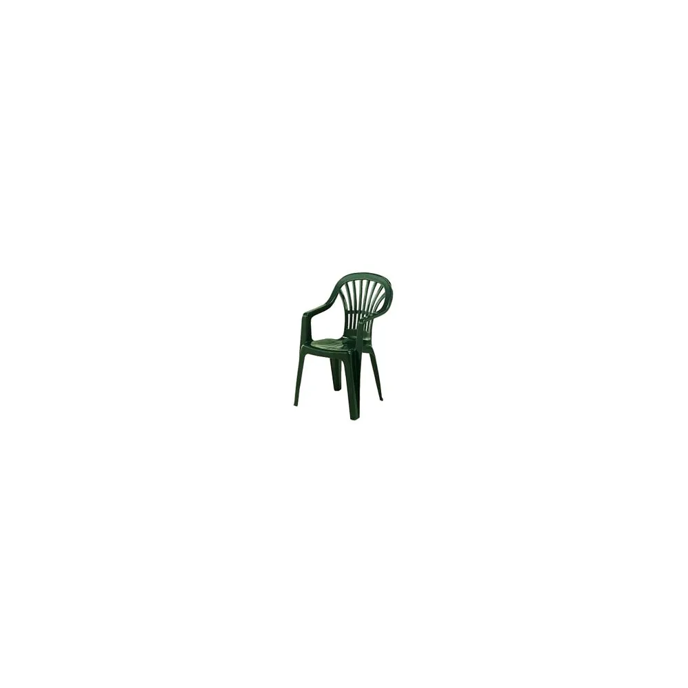 SEDIA POLTRONA DA GIARDINO "ZENA" VERDE