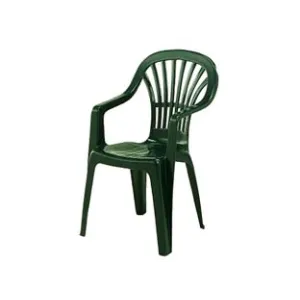 SEDIA POLTRONA DA GIARDINO "ZENA" VERDE