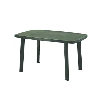 TAVOLO DA GIARDINO "FARO" VERDE CM.135X82X72H.