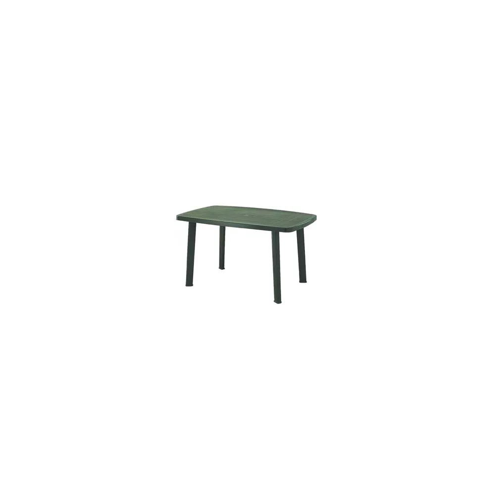 TAVOLO DA GIARDINO "FARO" VERDE CM.135X82X72H.