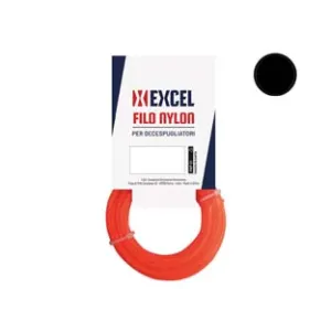FILO PER DECESPUGLIATORE IN NYLON TONDO ARANCIO