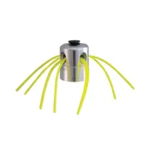 TESTINA PER DECESPUGLIATORE UNIVERSALE IN ALLUMINIO 8 FILI