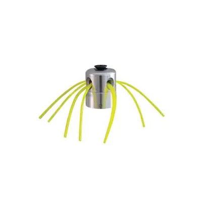 TESTINA PER DECESPUGLIATORE UNIVERSALE IN ALLUMINIO 8 FILI