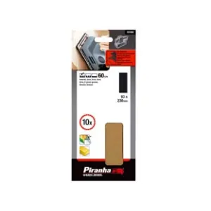 SET 10 FOGLI ABRASIVI PER LEVIGATRICE ORBITALE