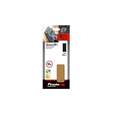 SET 10 FOGLI ABRASIVI PER LEVIGATRICE ORBITALE