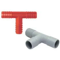 RACCORDI PORTAGOMMA "T" IN PLASTICA