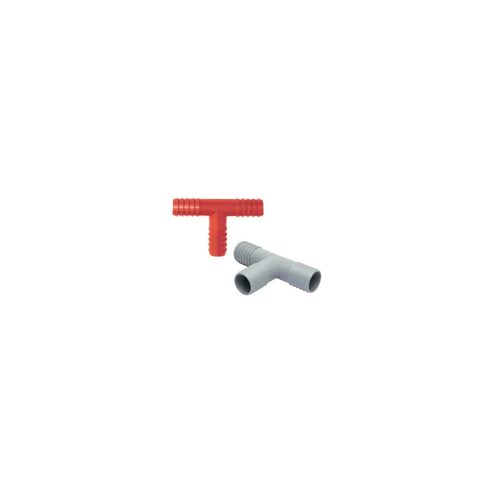 RACCORDI PORTAGOMMA "T" IN PLASTICA