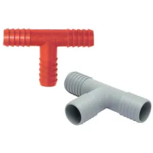 RACCORDI PORTAGOMMA "T" IN PLASTICA