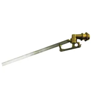 GALLEGGIANTE IN OTTONE 5 COPIGLIE CON ASTA PIATTA INOX ART.274A