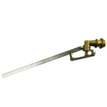 GALLEGGIANTE IN OTTONE 5 COPIGLIE CON ASTA PIATTA INOX ART.274A