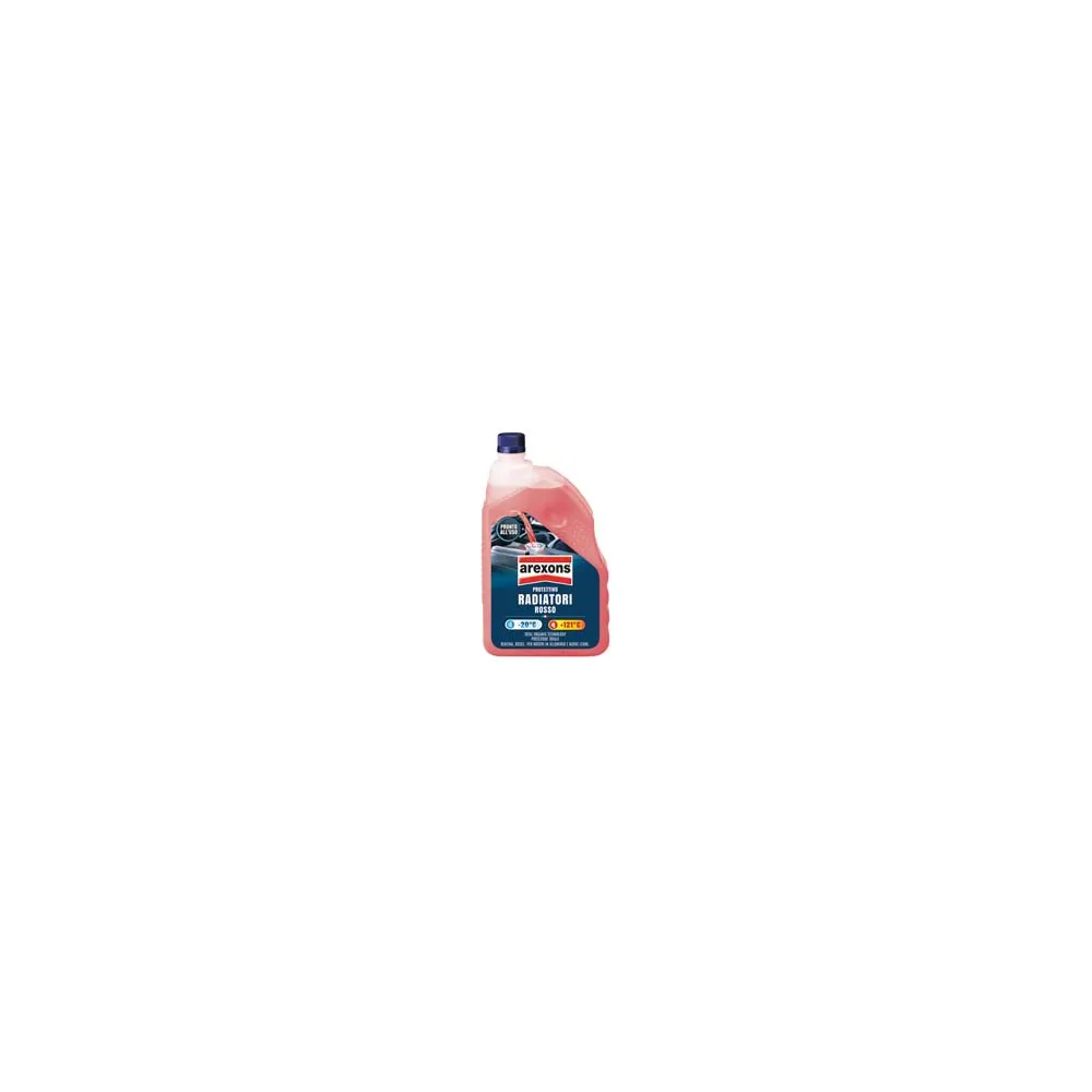 LIQUIDO PROTETTIVO ANTIGELO PER RADIATORI ROSSO