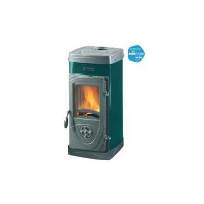 STUFA A LEGNA SUPER JUNIOR 5 KW VERDE