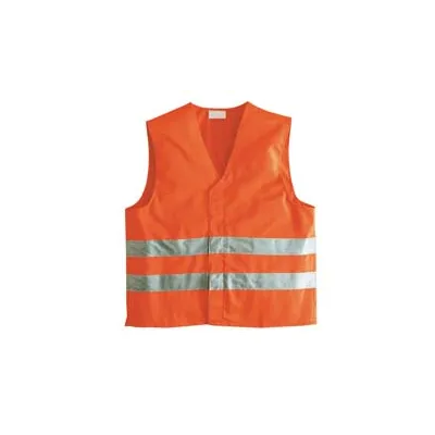 GILET ALTA VISIBILITA' ARANCIONE