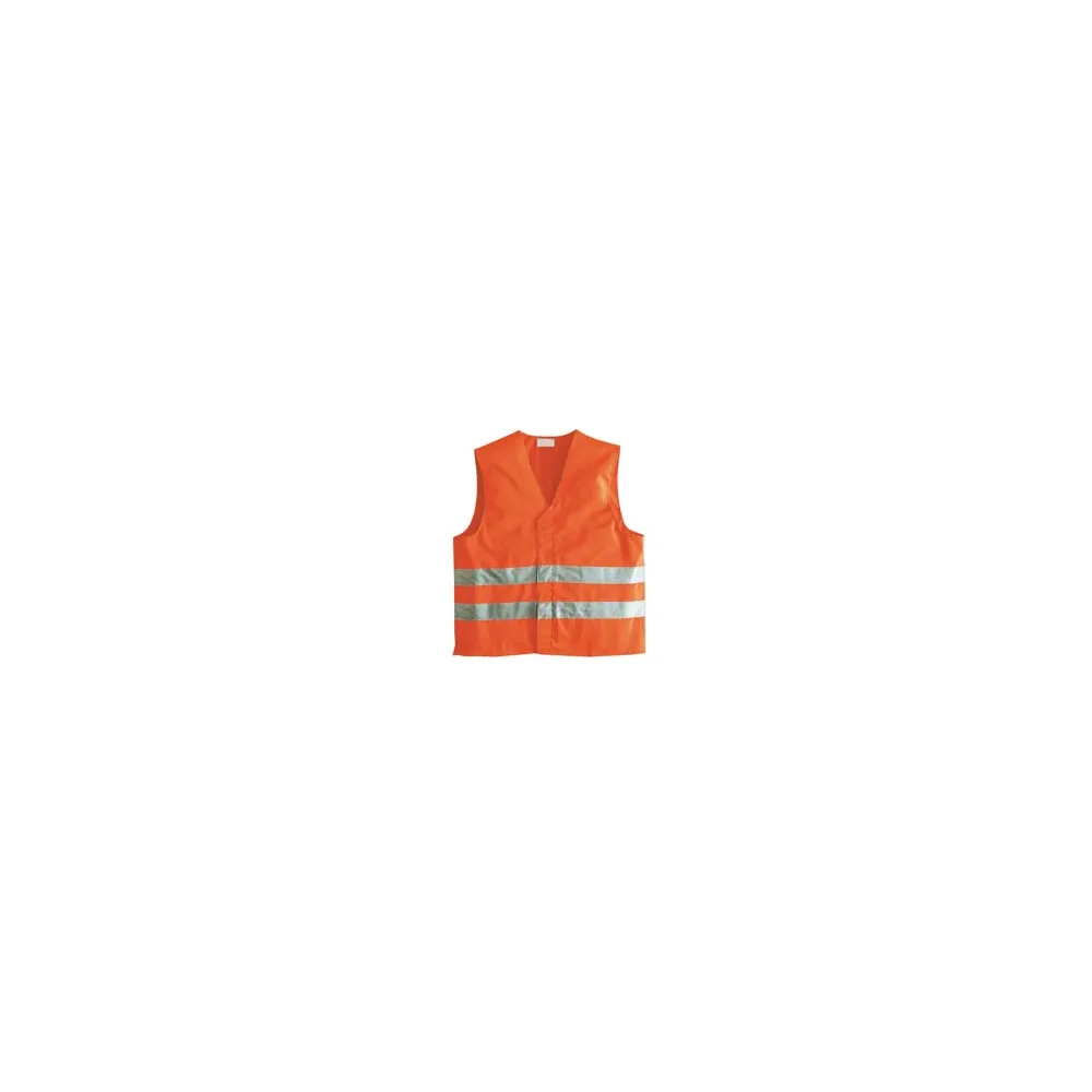 GILET ALTA VISIBILITA' ARANCIONE