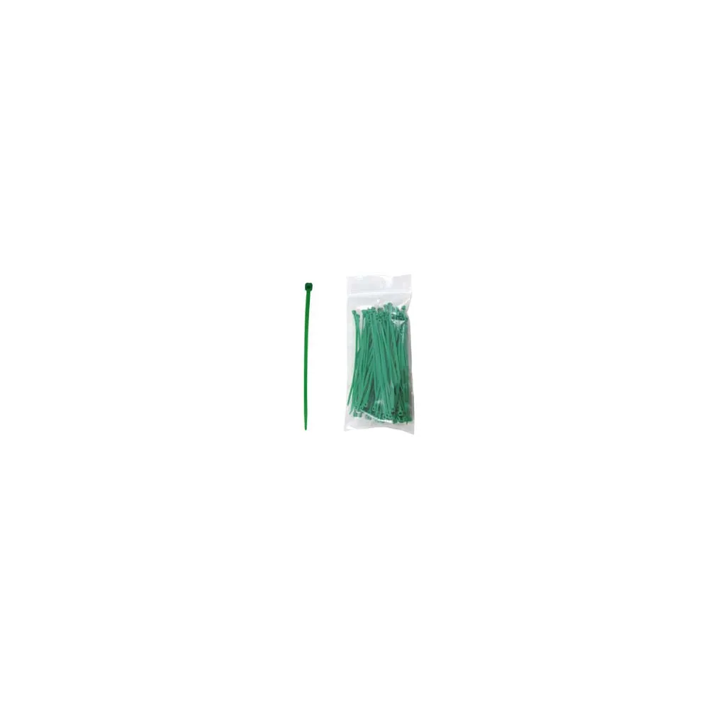 FASCETTE NYLON VERDI IN CONFEZIONE PEZZI 100