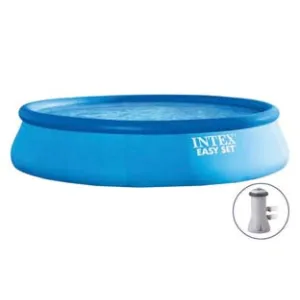 PISCINA "EASY SET" TONDA  AUTOPORTANTE CM.457X84H.