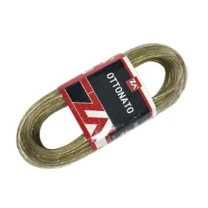CAVETTO ACCIAIO OTTONATO RIVESTITO IN PVC TRASPARENTE