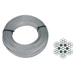 FUNE METALLICA IN ACCIAIO INOX AISI 316 49 FILI