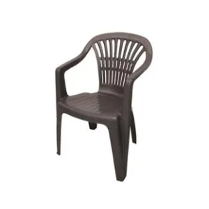 SEDIA POLTRONA DA GIARDINO "LYRA" ANTRACITE