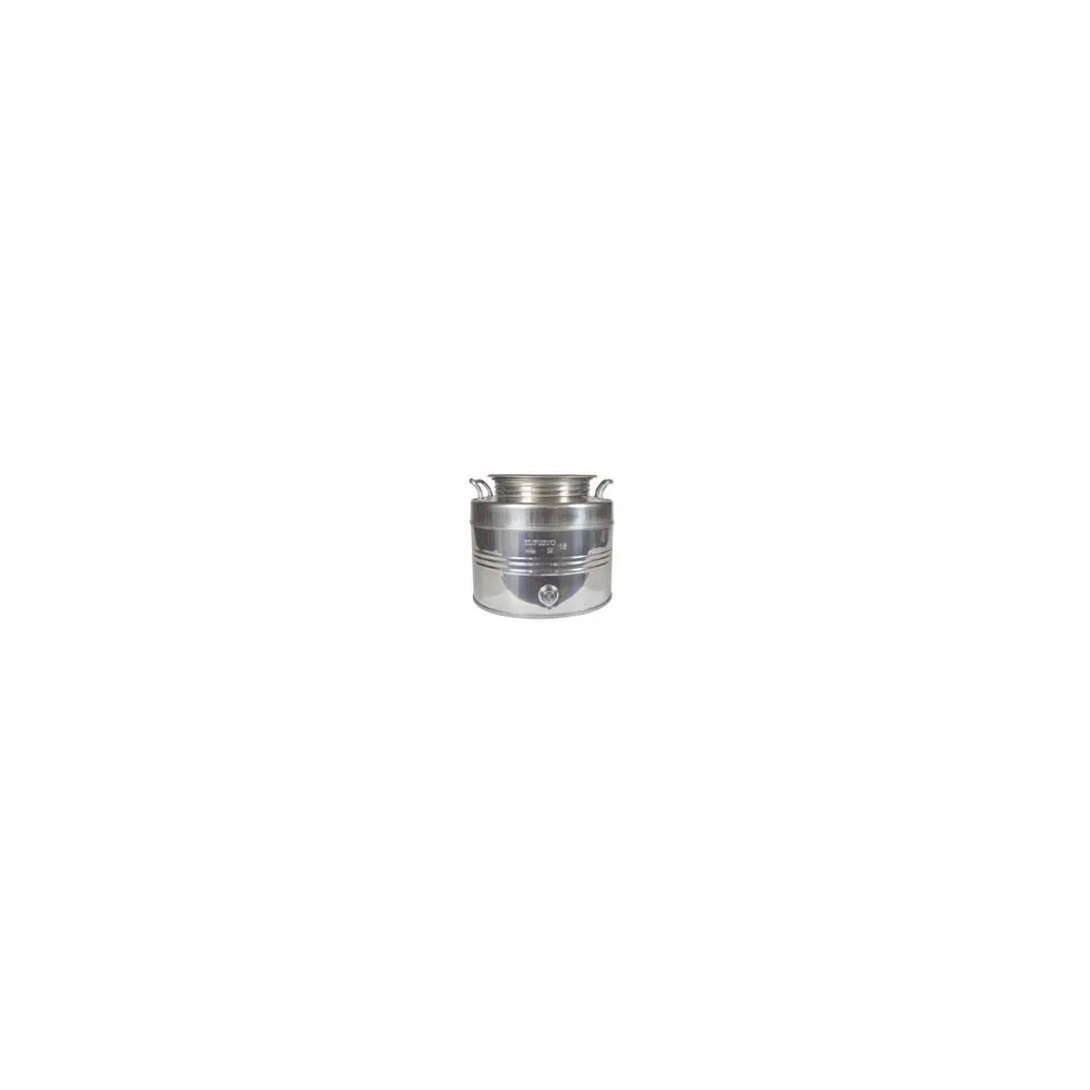 FUSTO INOX PER OLIO GRAFFATO LT.15