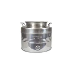 FUSTO INOX PER OLIO GRAFFATO LT.15