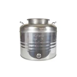 FUSTO INOX PER OLIO GRAFFATO LT.30