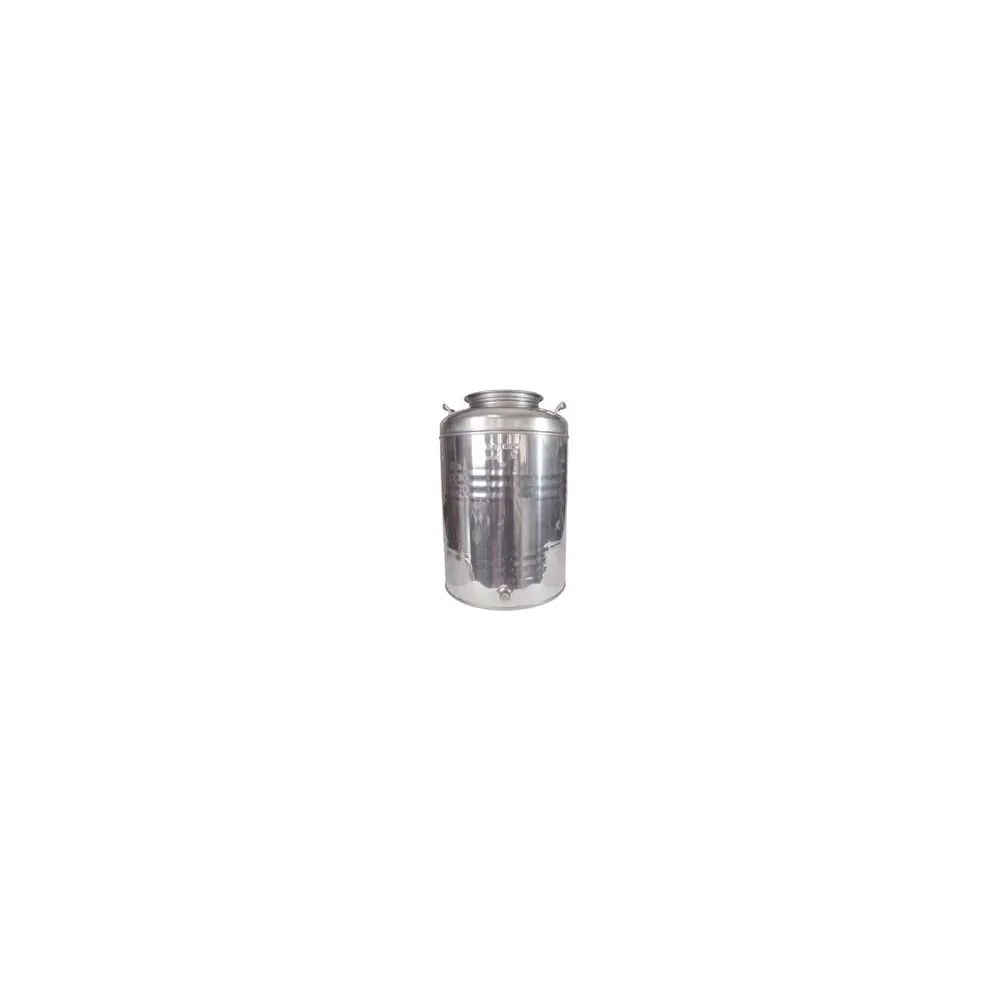 FUSTO INOX PER OLIO GRAFFATO LT.50