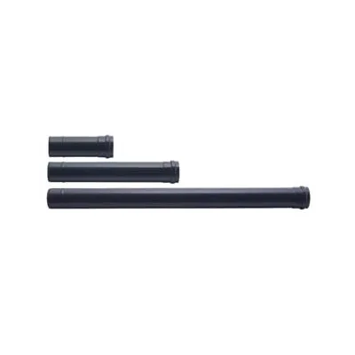 TUBO PER STUFE A PELLET PLUS LIGHT NERO OPACO NORMALE