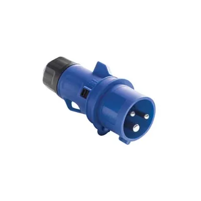 SPINA INDUSTRIALE VOLANTE BLU 2P+T CEE IP44
