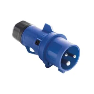 SPINA INDUSTRIALE VOLANTE BLU 2P+T CEE IP44