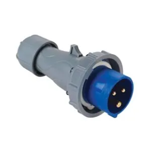 SPINA INDUSTRIALE VOLANTE BLU 2P+E CEE IP67